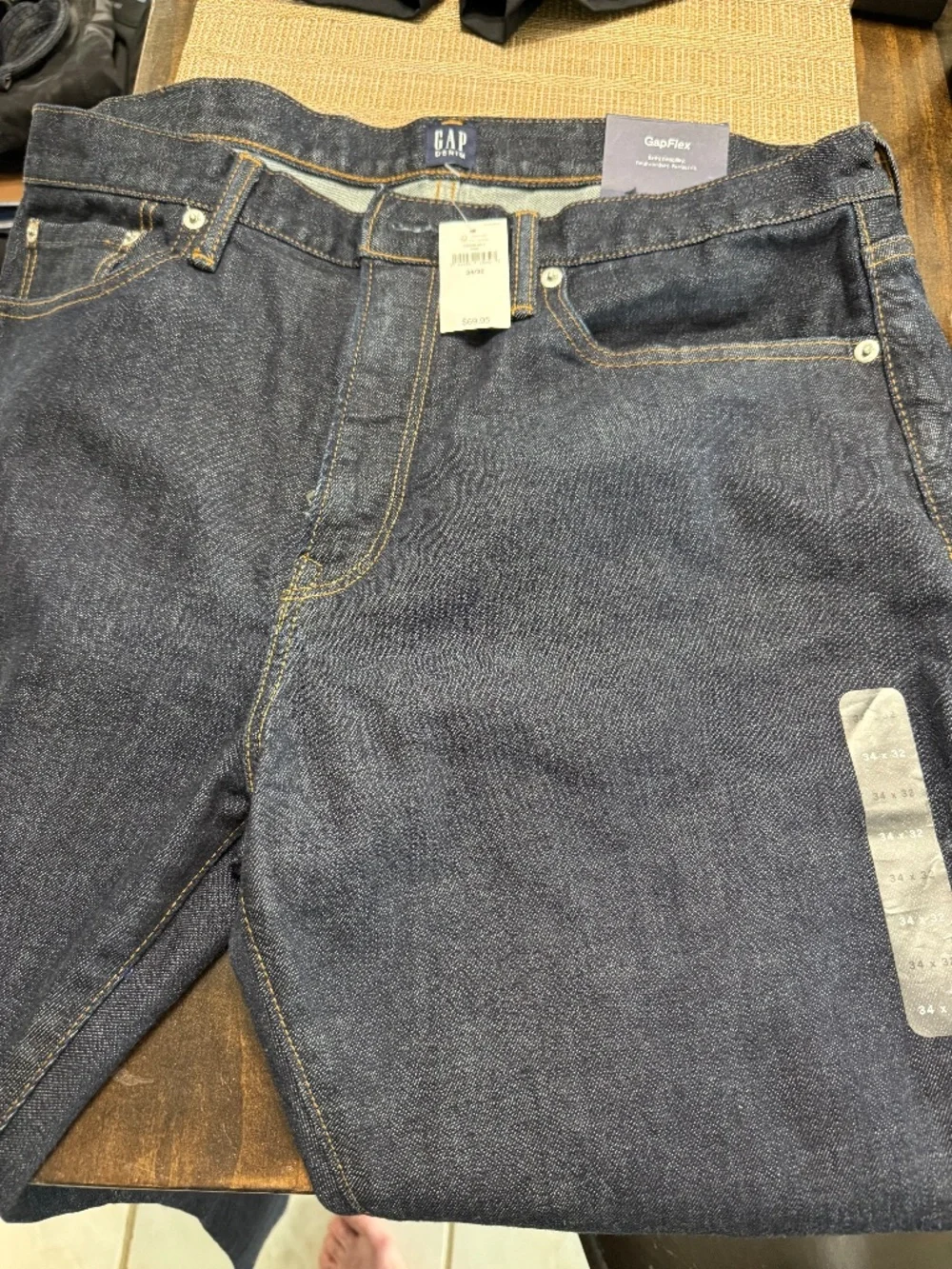 GAP Denim GapFlex Dark Wash Jeans NWT- Size 34x32